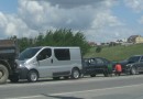 На окраине Симферополя столкнулись сразу пять автомобилей (ФОТО)