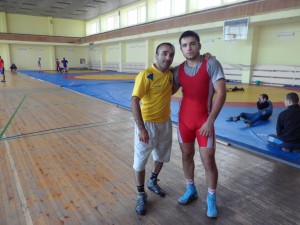 Эдем Гафаров с тренером