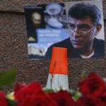 Цветы на месте убийства Бориса Немцова. Фото Reuters