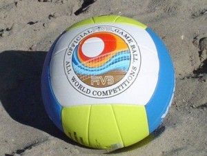 Мяч для пляжного волейбола. Фото из Википедии